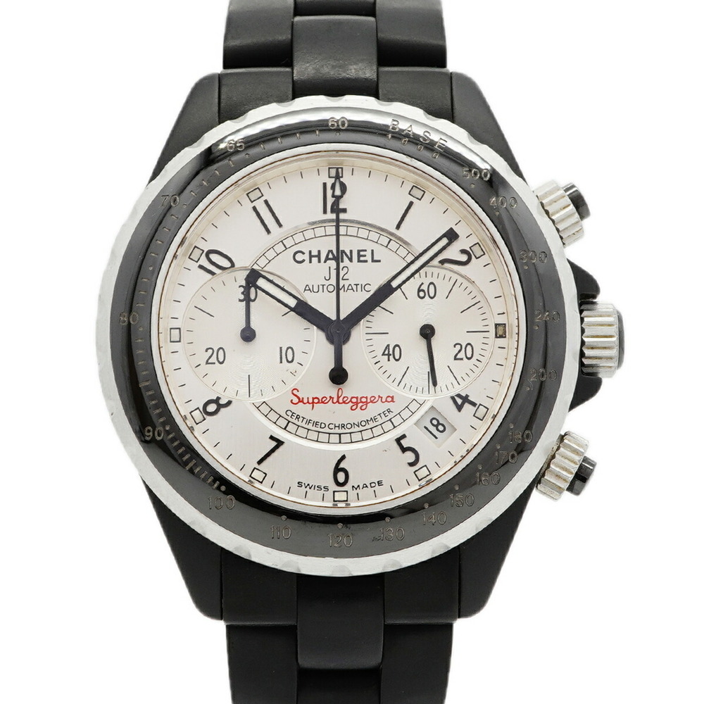 Chanel J12 Superleggera Anniversary H2681 Silver Dial Men's Watch